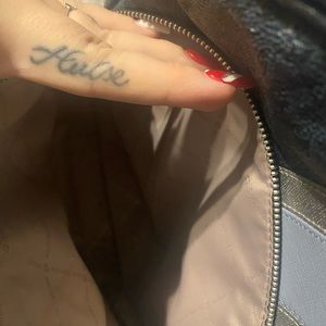 Michael Kors backpack blue & silver